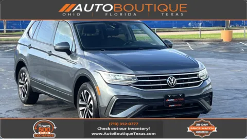 Gray 2022 Volkswagen Tiguan S for sale in Alvin, TX