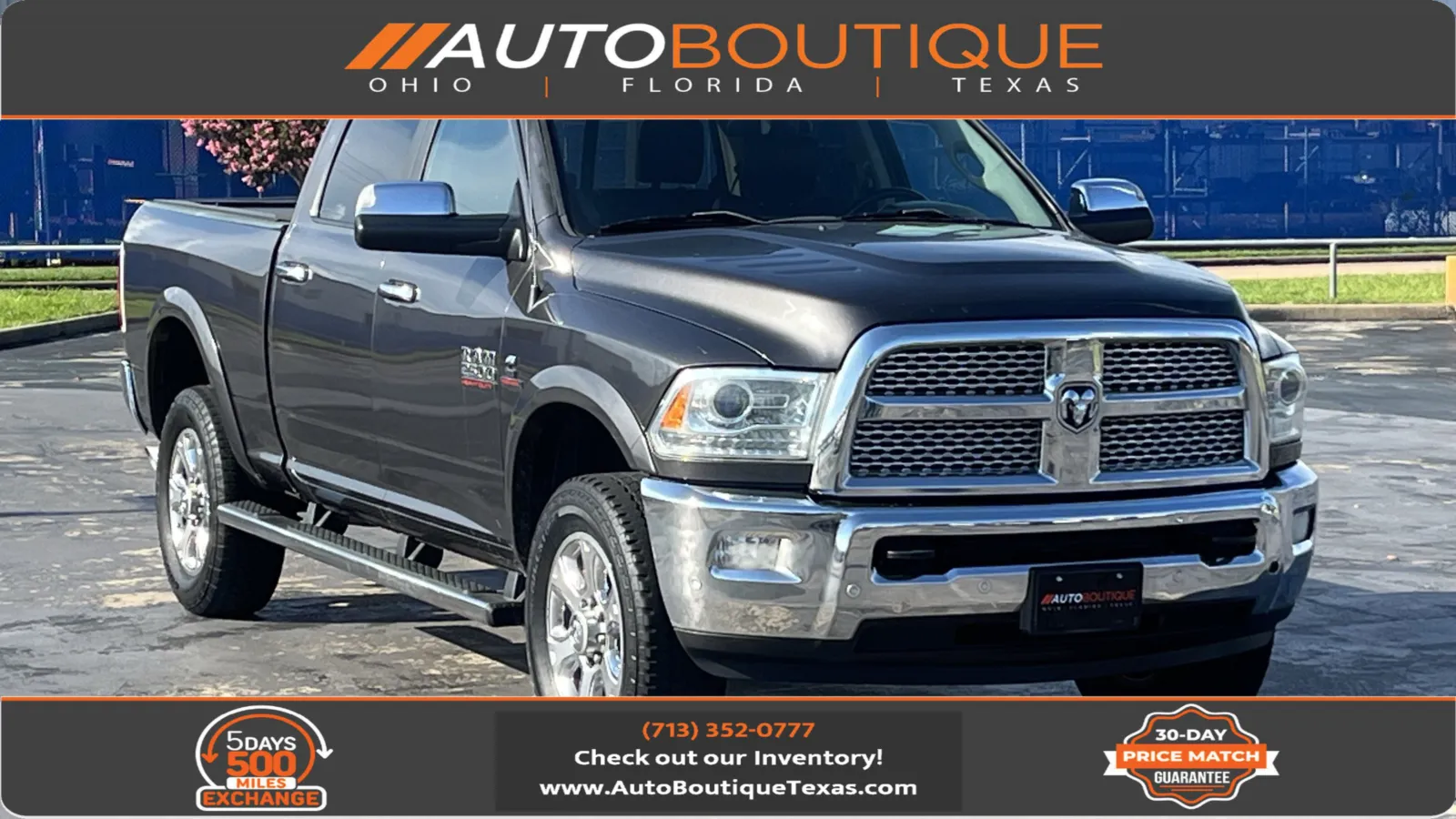 Gray 2018 Ram 2500 Laramie for sale in Alvin, TX