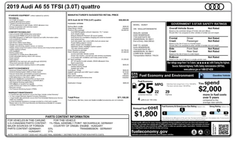 Photos of 2019 Audi A6 Premium Plus for sale in Alvin, TX at Auto Boutique Texas