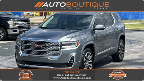 Gray 2020 GMC Acadia Denali for sale in Alvin, TX