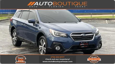 Blue 2019 Subaru Outback Limited for sale in Alvin, TX