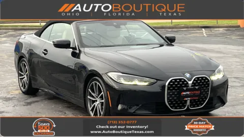 Black 2022 BMW 4 Series 430i for sale in Alvin, TX