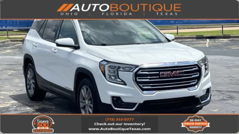 White 2023 GMC Terrain SLT for sale in Alvin, TX