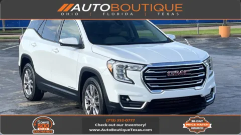 White 2023 GMC Terrain SLT for sale in Alvin, TX