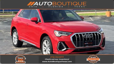 Red 2024 Audi Q3 S line Premium for sale in Alvin, TX