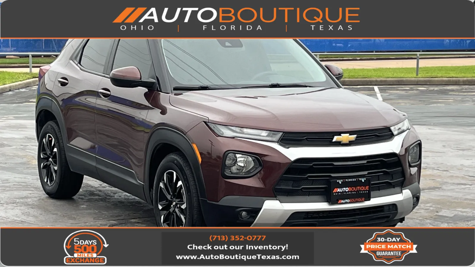 Red 2022 Chevrolet Trailblazer LT for sale in Alvin, TX