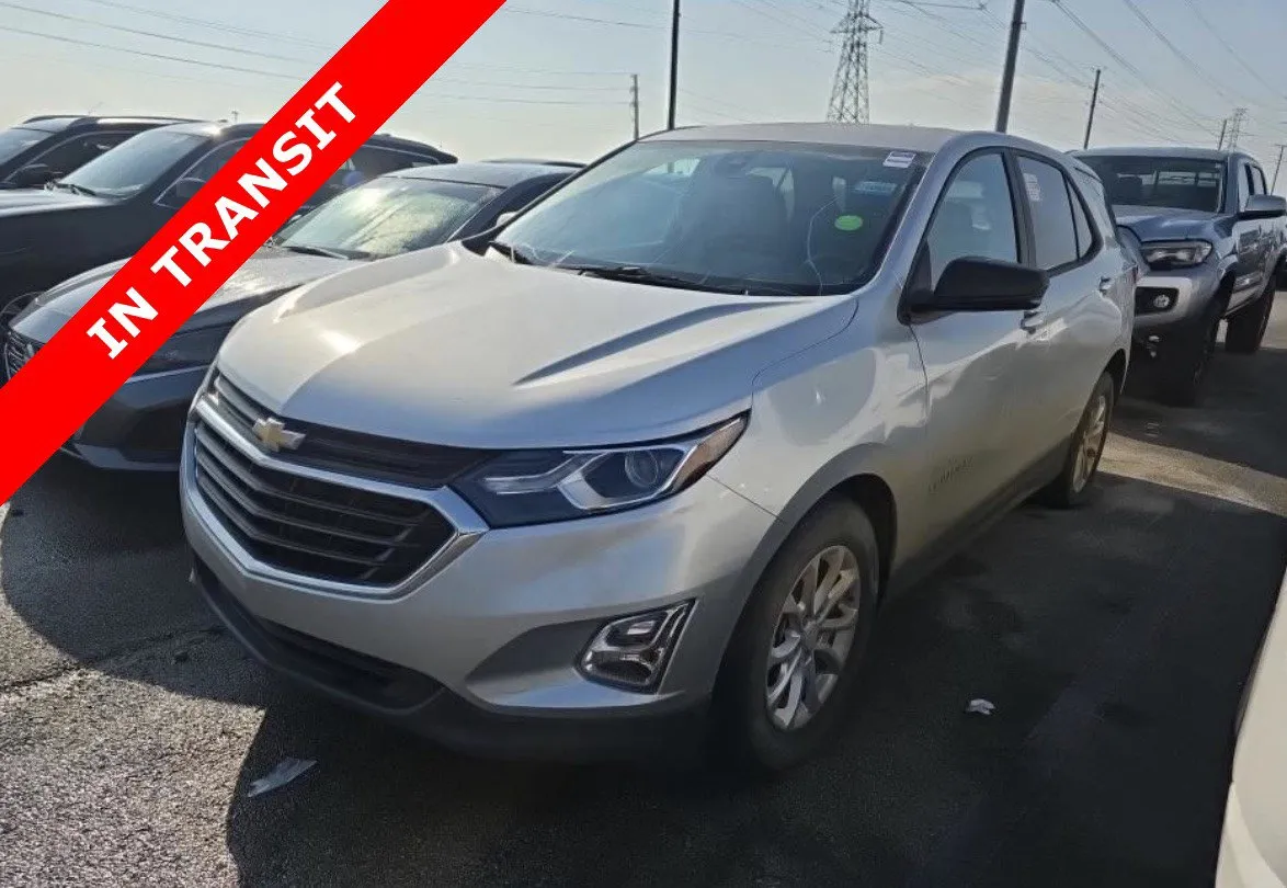 Silver 2021 Chevrolet Equinox LS for sale in Alvin, TX