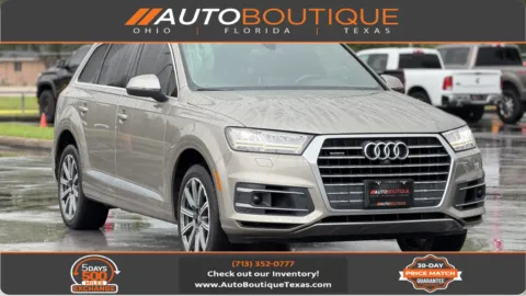 White 2017 Audi Q7 Premium Plus for sale in Alvin, TX