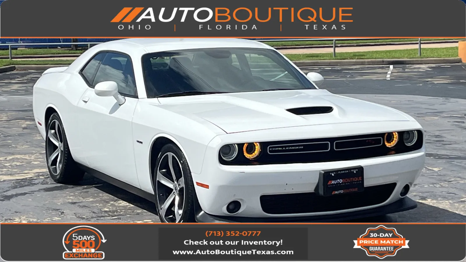 White 2019 Dodge Challenger R T for sale in Alvin, TX