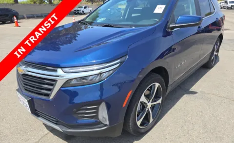 Blue 2022 Chevrolet Equinox LT for sale in Alvin, TX