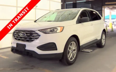 White 2021 Ford Edge SE for sale in Alvin, TX