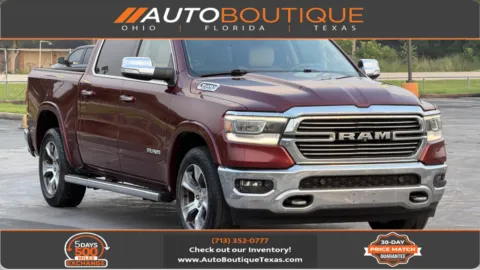 Red 2019 Ram 1500 Laramie for sale in Alvin, TX