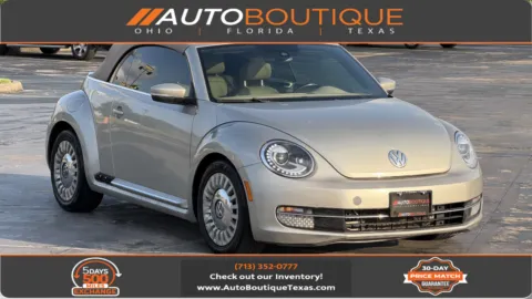 Red 2016 Volkswagen Beetle Convertible 1.8T S for sale in Alvin, TX