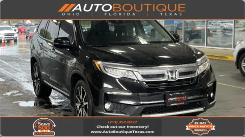 Black 2019 Honda Pilot Touring 7-Passenger for sale in Alvin, TX