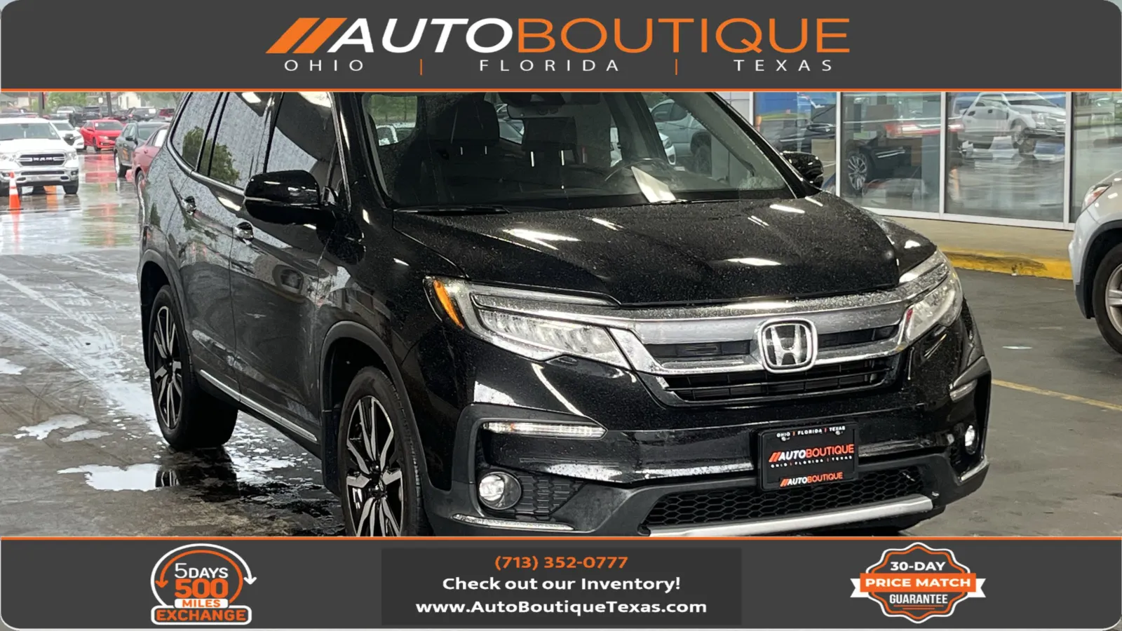 2019 Honda Pilot Touring 7-Passenger for sale in Alvin, TX