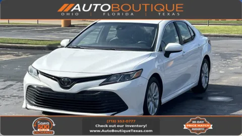 White 2020 Toyota Camry LE for sale in Alvin, TX