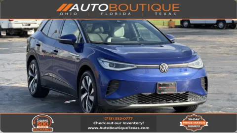 White 2022 Volkswagen ID.4 Pro S for sale in Alvin, TX