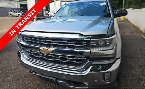 Silver 2017 Chevrolet Silverado 1500 LTZ for sale in Alvin, TX