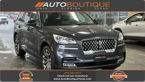 Blue 2023 Lincoln Aviator Grand Touring for sale in Alvin, TX
