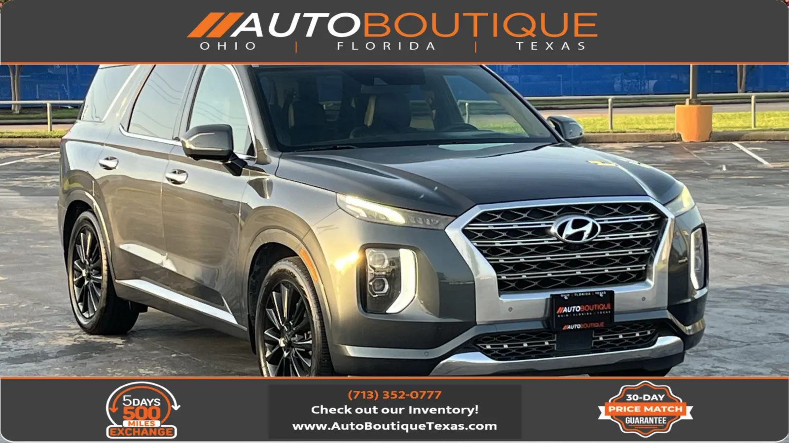 Green 2020 Hyundai Palisade Limited for sale in Alvin, TX