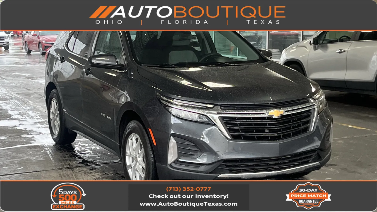 Gray 2023 Chevrolet Equinox LT for sale in Alvin, TX