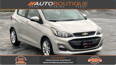 Orange 2021 Chevrolet Spark 1LT for sale in Alvin, TX