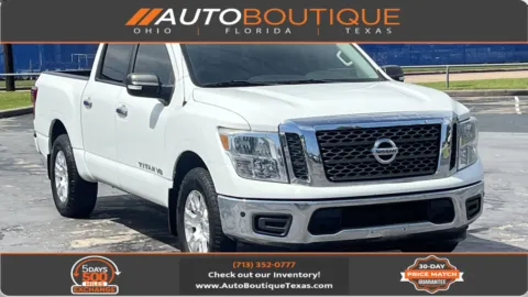 White 2018 Nissan Titan SV for sale in Alvin, TX