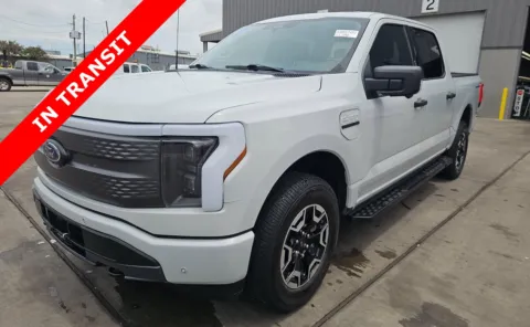 Gray 2023 Ford F-150 Lightning XLT for sale in Alvin, TX