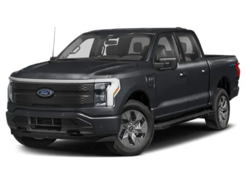 Gray 2023 Ford F-150 Lightning XLT for sale in Alvin, TX