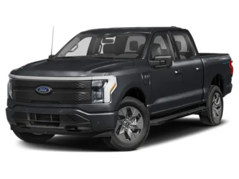 Gray 2023 Ford F-150 Lightning XLT for sale in Alvin, TX