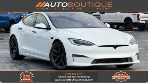 White 2021 Tesla Model S Long Range for sale in Alvin, TX