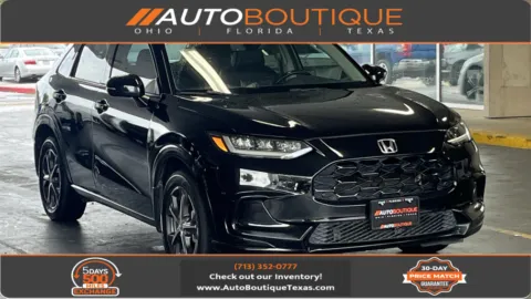 Black 2023 Honda HR-V EX-L for sale in Alvin, TX