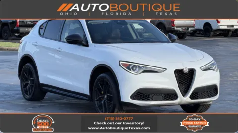 White 2020 Alfa Romeo Stelvio for sale in Alvin, TX