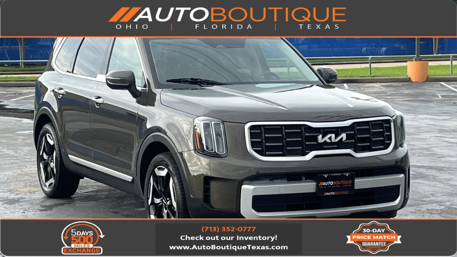 Green 2025 Kia Telluride S for sale in Alvin, TX