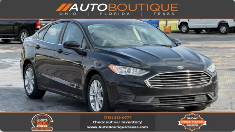 Black 2020 Ford Fusion Hybrid SE for sale in Alvin, TX