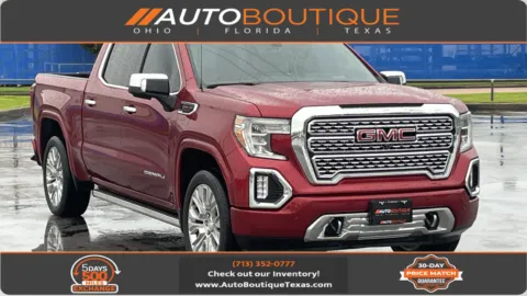 Red 2022 GMC Sierra 1500 Limited Denali for sale in Alvin, TX