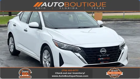 White 2024 Nissan Sentra S for sale in Alvin, TX