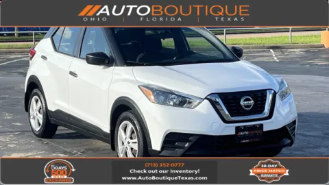 White 2019 Nissan Kicks S for sale in Alvin, TX