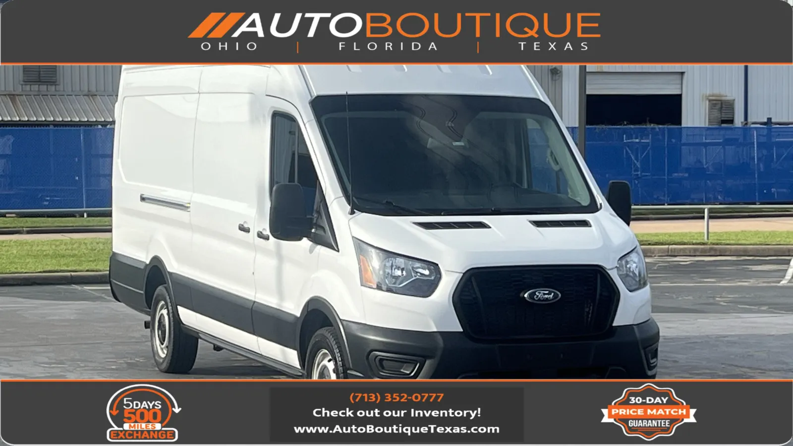 White 2023 FORD TRANSIT T- 250 for sale in Alvin, TX