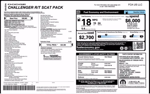 Photos of 2020 Dodge Challenger R T Scat Pack for sale in Alvin, TX at Auto Boutique Texas
