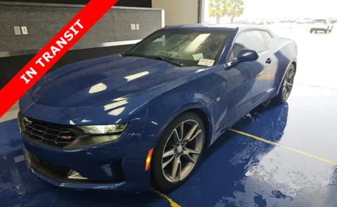 Blue 2019 Chevrolet Camaro 1LT for sale in Alvin, TX