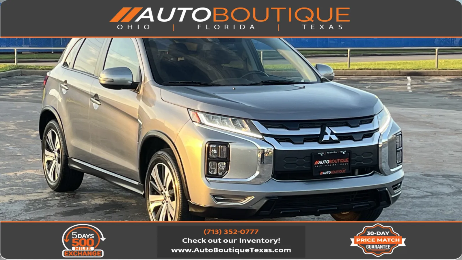 Gray 2021 Mitsubishi Outlander Sport SE for sale in Alvin, TX