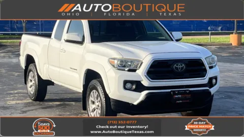 White 2018 Toyota Tacoma SR5 for sale in Alvin, TX