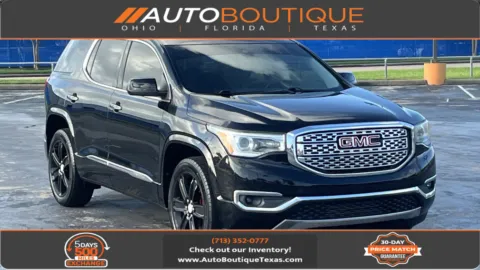 Black 2019 GMC Acadia Denali for sale in Alvin, TX