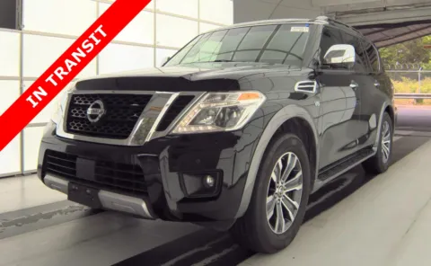 Black 2017 Nissan Armada SL for sale in Alvin, TX