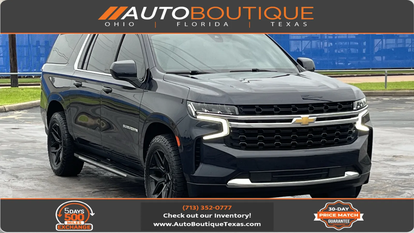 Blue 2021 Chevrolet Suburban LS for sale in Alvin, TX