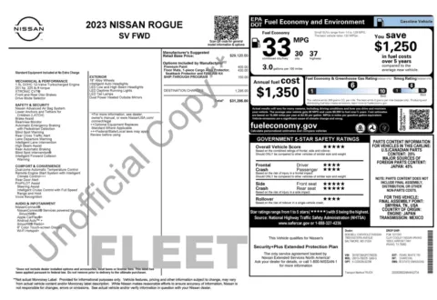 Photos of 2023 Nissan Rogue SV for sale in Alvin, TX at Auto Boutique Texas
