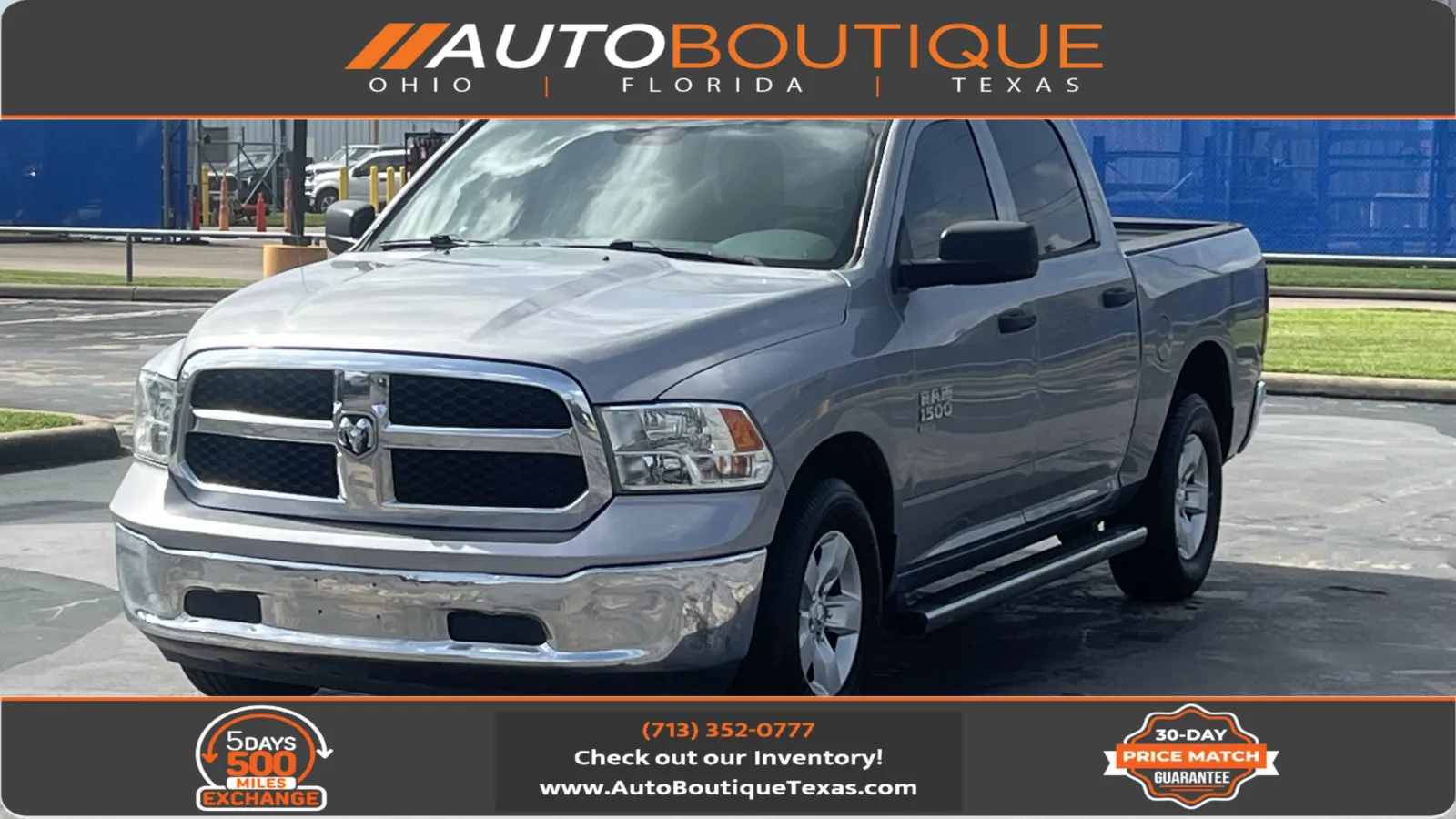 Silver 2019 Ram 1500 Classic Tradesman for sale in Alvin, TX
