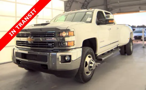White 2018 Chevrolet Silverado 3500HD LTZ for sale in Alvin, TX