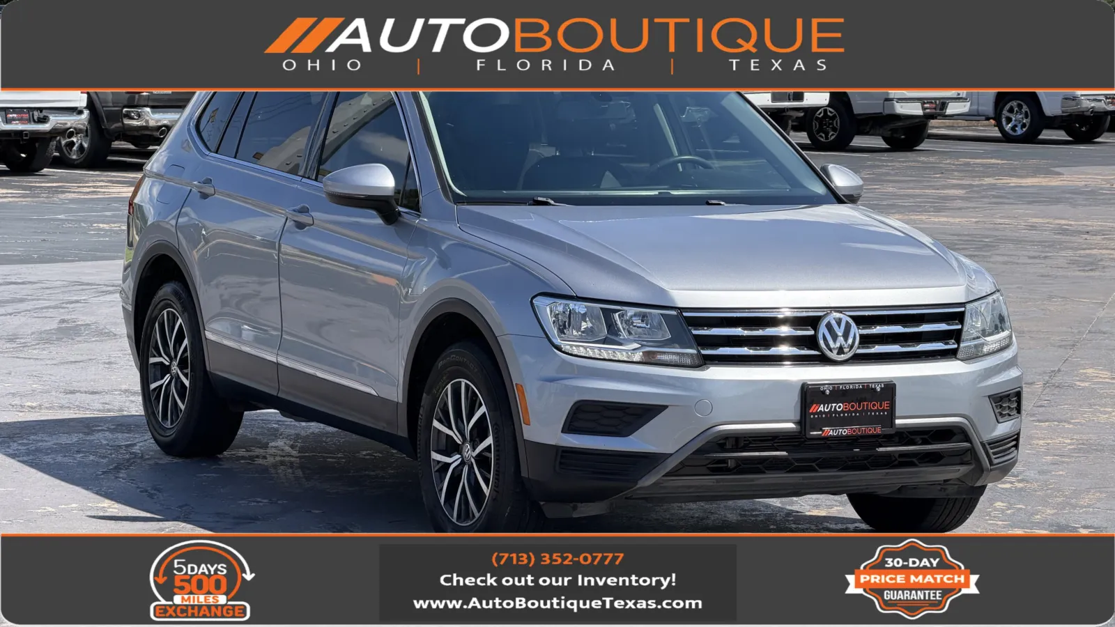 Gray 2020 Volkswagen Tiguan SEL for sale in Alvin, TX